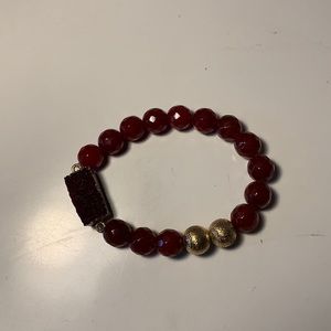 BOGO - ALL JEWELRY red beaded bracelet
